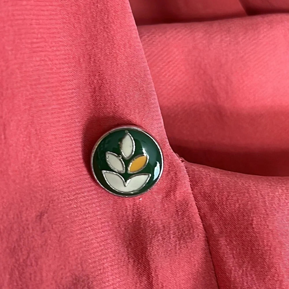 Ever (Red Tiger Trading) 100% Silk Racerback Tank Dress in Salmon - Size Small - Picture 5 of 8